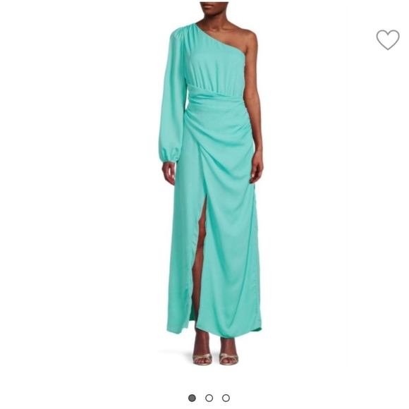 One Shoulder Gown - Picture 1 of 12